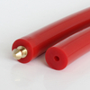 Courroie ronde creuse en polyuréthane 80 ShA rouge lisse Ø 8mm